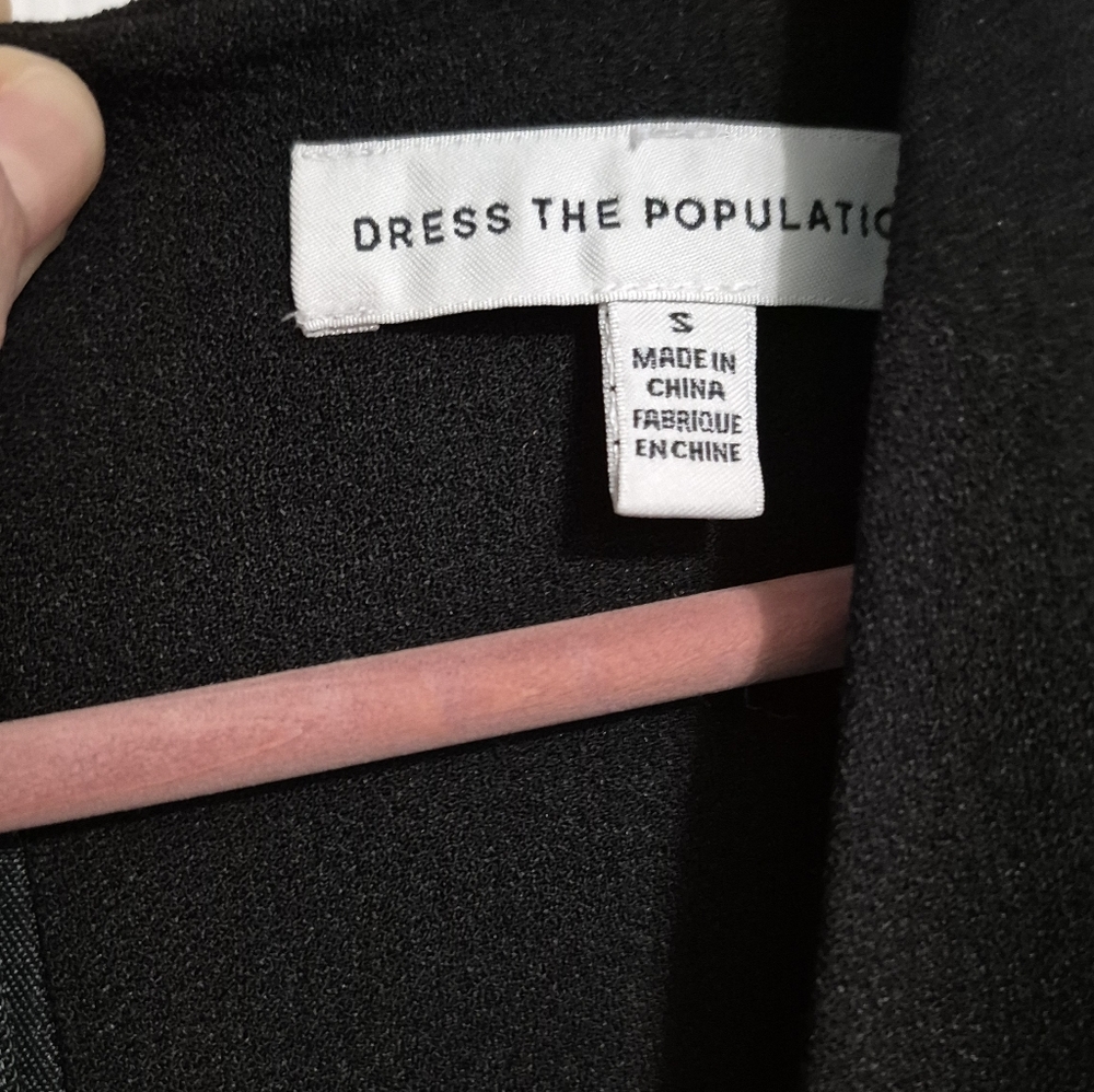 EUC - Catalina Dress - Dress The Population - The Perfect Little Black Dress! - Picture 3 of 13